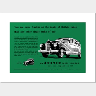 1949 AUSTIN A40 - advert Posters and Art